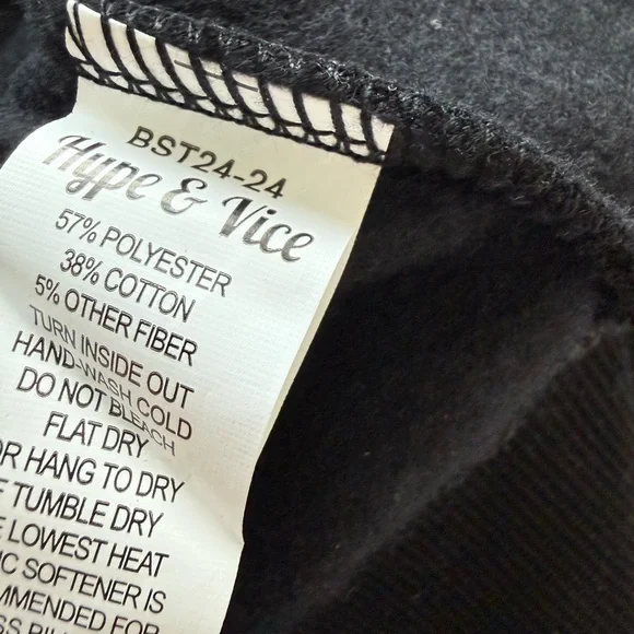 NWT Hype and Vice University of Tennessee Volunteers Cropped Weekender Hoodie - Picture 10 of 10